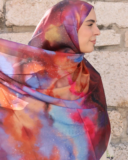 Burgundy orange plum