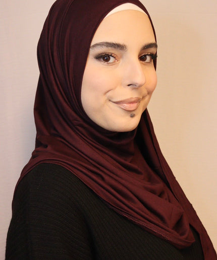 Practical everyday 100% cotton hijab